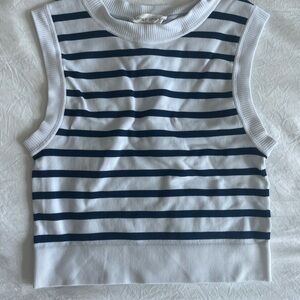 Striped Sleeveless Top